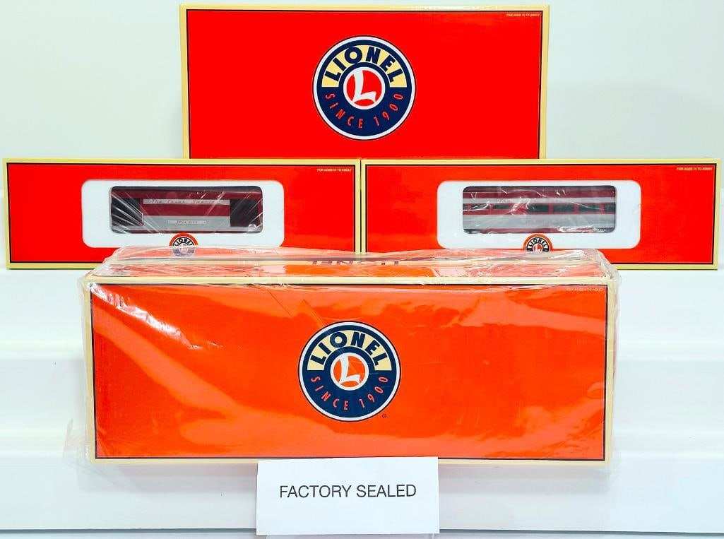 Lionel Modern O Gauge Texas Special Aluminum Streamlined Passenger Car 2 Pack/Texas Special Aluminum (1 of 4)
