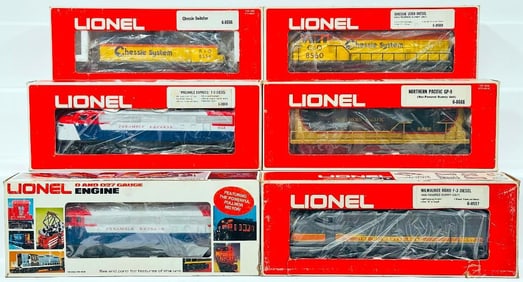 Lionel Modern O Gauge Preamble Express F  -   3 Diesel/Chessie Switcher/Assorted Diesel Units
