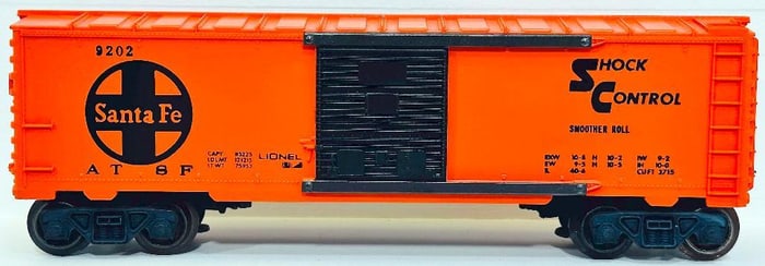 Lionel Modern O Gauge Santa Fe 9202 Box Car