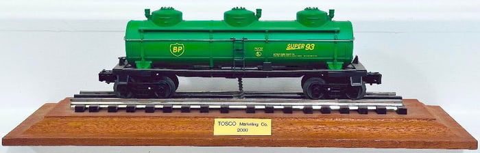 Lionel Modern O Gauge Tosco Marketing Company's British Petroleum Tank Car