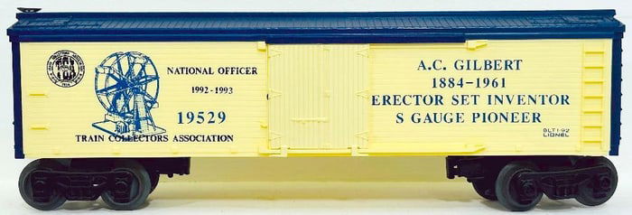 Lionel Modern O Gauge TCA 19529 AC Gilbert Box Car