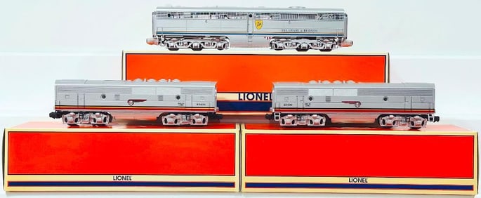 Lionel Modern O Gauge Alco PB Delaware and Hudson/F - 3 B Powered Santa Fe/2343C  Santa Fe F  -   3B