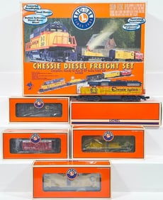 Lionel Modern O Gauge Chessie Diesel Freight Set #6  -   31915 Boxed