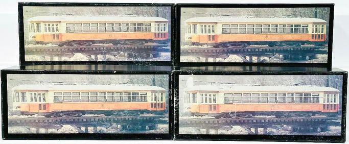 Western HobbyCraft Modern O Gauge Trolley Los Angeles No. 1543/Trolley Los Angeles No. 1544/Trolley