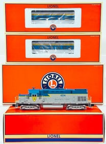 Lionel Modern O Gauge Delaware and Hudson Legacy C  -   420 Switcher/ Delaware and Hudson Aluminum