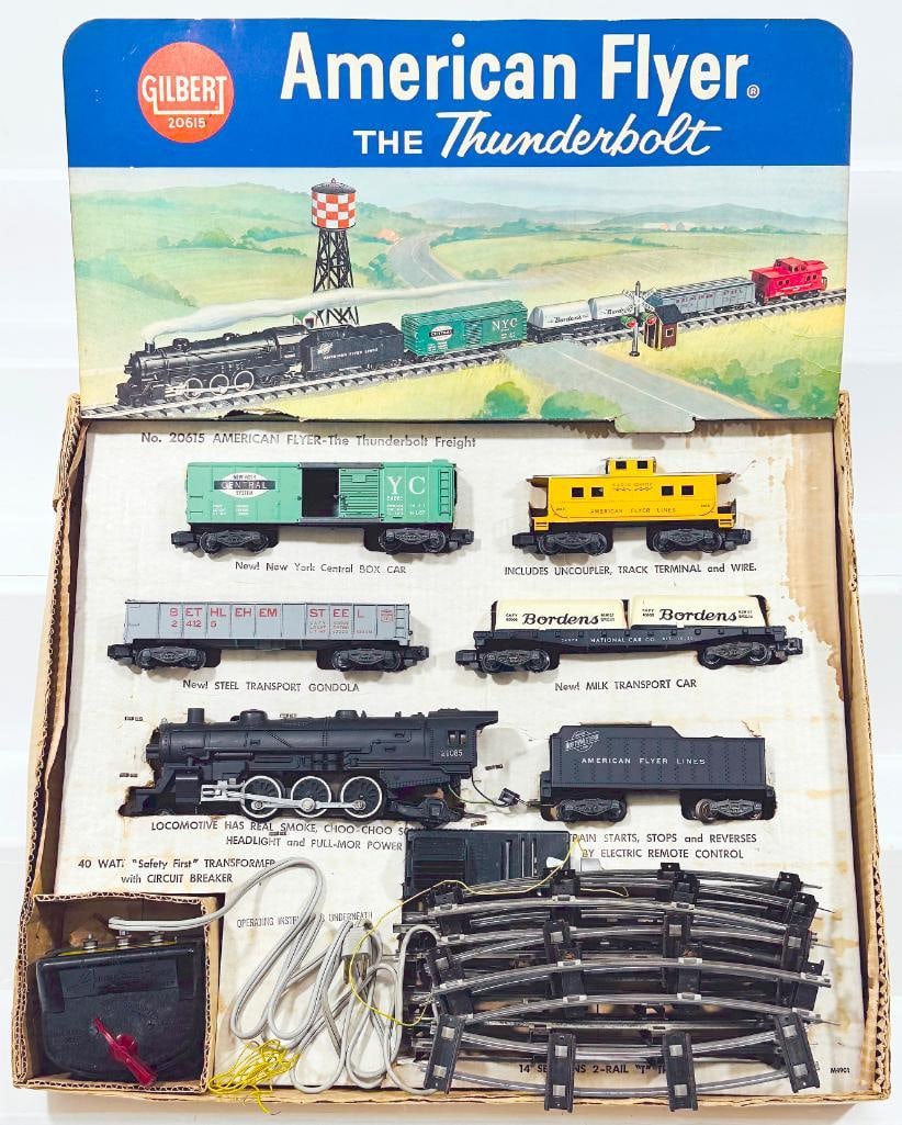 American Flyer Postwar Outfit No. 20615 Thunderbolt Freight Set (1 of 3)