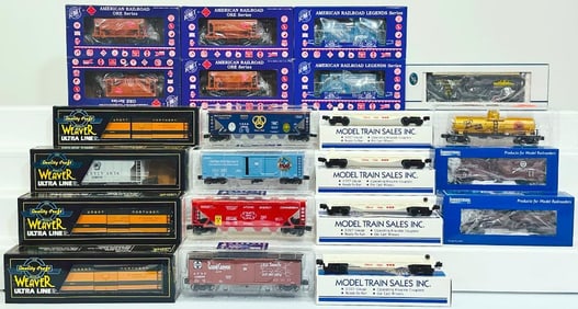 RMT/Weaver/Industrial Rail/Crown Models Modern O Gauge Assorted Cars