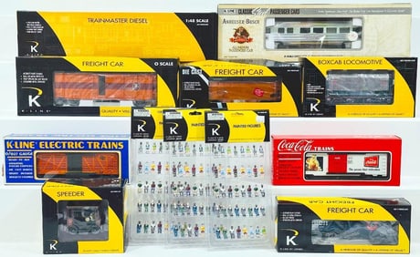 K - Line Modern O Gauge Lackawanna Trainmaster No. 857/Pennsylvania Box Cab Electric Locomotive