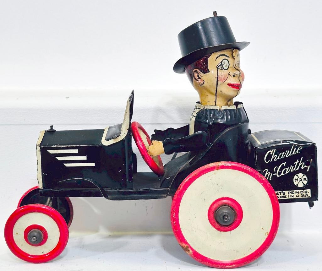 Marx Prewar Trailing McCarthy Benzine Buggy black (1 of 6)