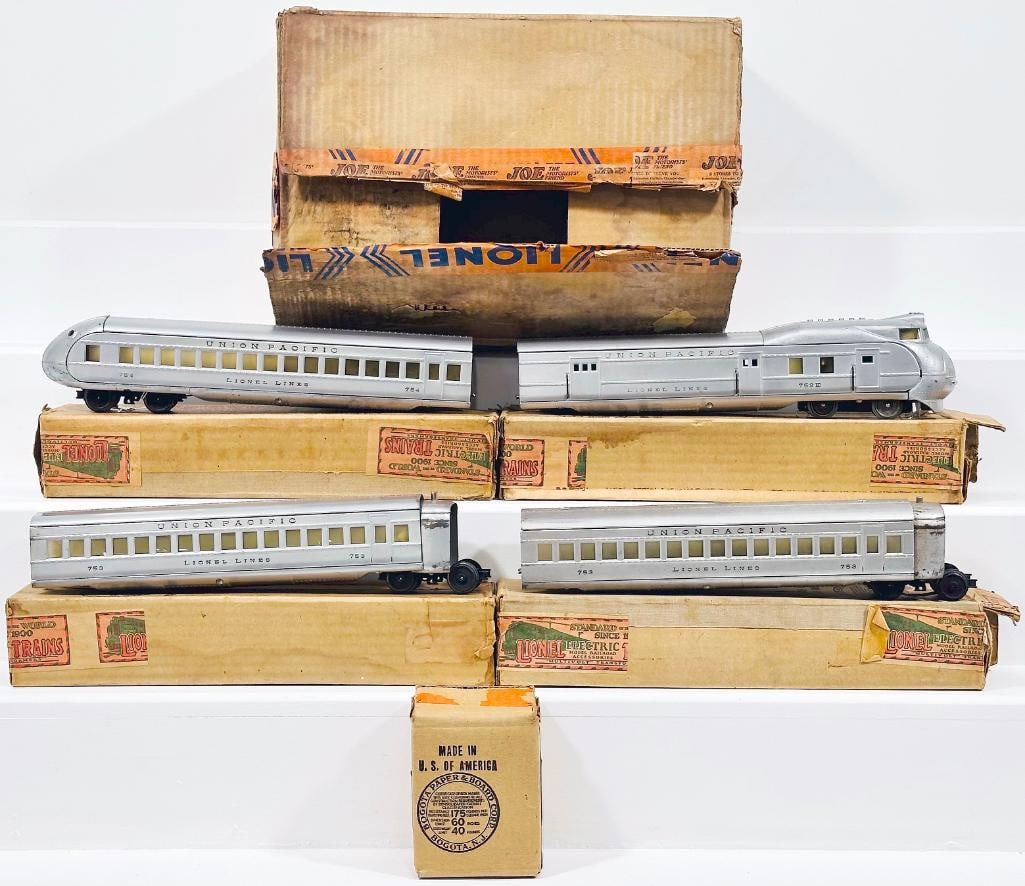 Lionel Prewar O Gauge Outfit No. 759W Silver City of Portland Passenger Set (1 of 10)