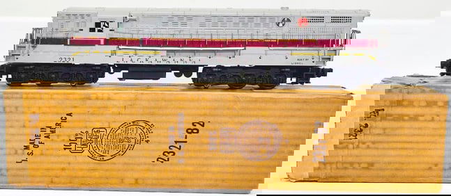 Lionel Postwar O Gauge 2321 gray top Erie Lackawanna FM