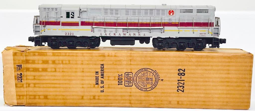 Lionel Postwar O Gauge 2321 gray top Erie Lackawanna FM (1 of 9)
