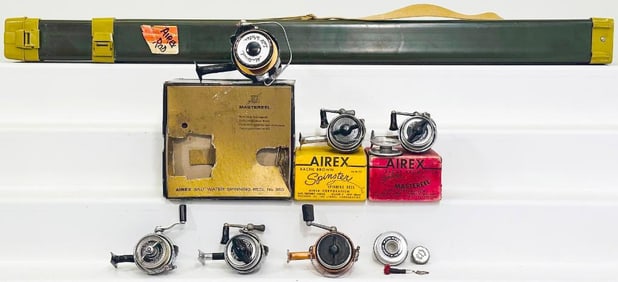 Lionel Postwar Airex Fishing Pole and Fishing Gear