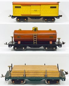 Lionel Prewar Standard Gauge 514 Box Car/515 Tank Car/Ives  -   Lionel Prewar Standard Gauge 1771