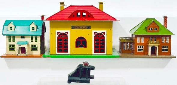 Lionel Prewar 191 Villa/191 Villa/90 Bumper/126 Station