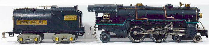 American Flyer Prewar Wide Gauge 4694 Loco with 4693 Tender