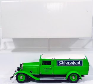 Marklin Modern Diecast Metal Model Of A Vintage Delivery Truck featuring the brand "Chlordont"
