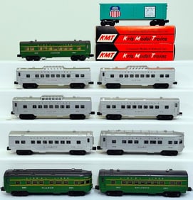 Lionel Postwar O Gauge 2400 - 2401 - 2402 Passenger Cars/2432 - 2432 - 2432 - 2434 - 2435 - 2436