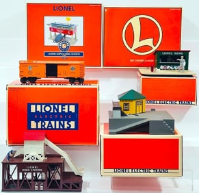 Lionel Modern O Gauge 342 Culvert Loader - Animated Newsstand - Operating Icing Station - Sound