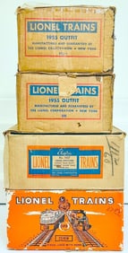 Lionel Postwar O Gauge 2549W original Set Box only/1457 original Set Box only/1527 original Set Box