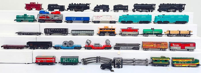Marx Postwar O Gauge Penn Central 4000 A -A Diesel Units/Seaboard Monon Diesel Unit/999 Locomotive