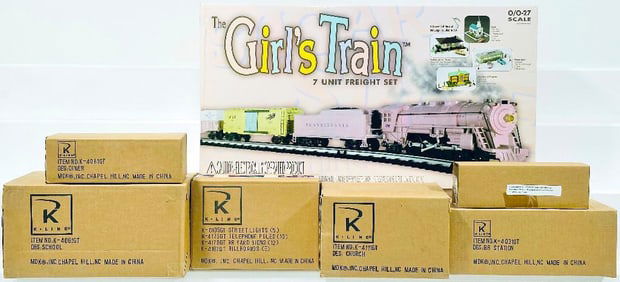 Marx Postwar O Gauge New York Central Passenger Set RARE