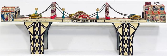 Marx Postwar Toy Busy Bridge