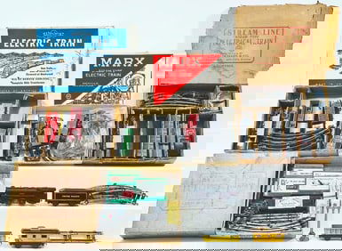 Marx Postwar O Gauge Five (5) Assorted Sets