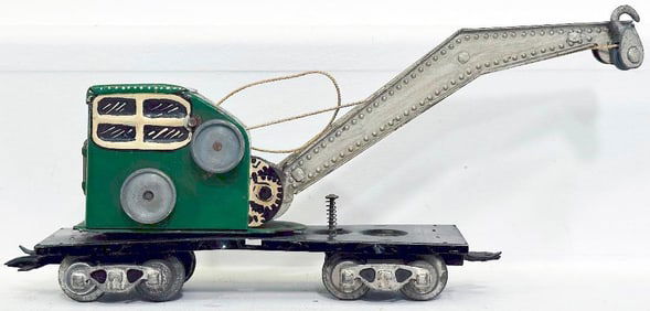 Marx Prewar O Gauge Crane Factory Prototype