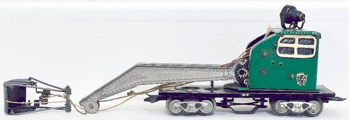 Marx Postwar O Gauge Crane Factory Prototype Model #1152