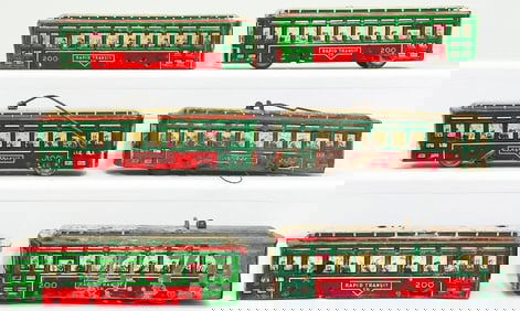 Marx Postwar O Gauge 200 Rapid Transit Trolley X6