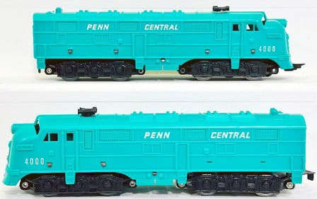 Marx Postwar O Gauge 4000 Penn Central A -A Diesel Units