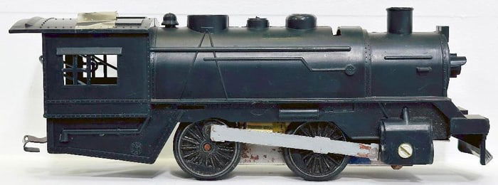 Marx Postwar O Gauge 0 - 4 - 0 Black Locomotive Factory Prototype