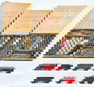 Marx Postwar O Gauge Four (4) Assorted Sets