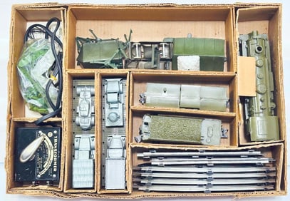 Marx Postwar O Gauge No. 24965 Army Train Set Boxed