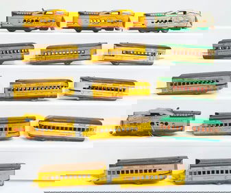 Marx Prewar O Gauge Union Pacific M - 10005 A-A Diesel Units and Streamliner Sets