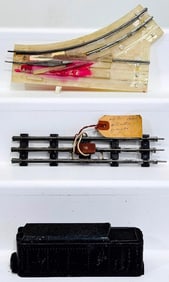 Marx Postwar O Gauge Automatic Uncoupler Track and Left Hand Switch Factory Prototypes