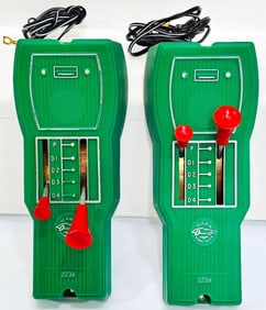 Marx Postwar O Gauge Roadway Set Two (2) Green Controllers Factory Prototypes