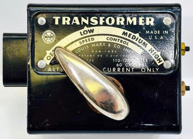 Marx Postwar O Gauge Transformer Factory Prototype