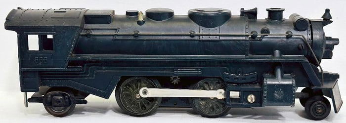 Marx Postwar O Gauge 666 Steam Locomotive Factory Prototype