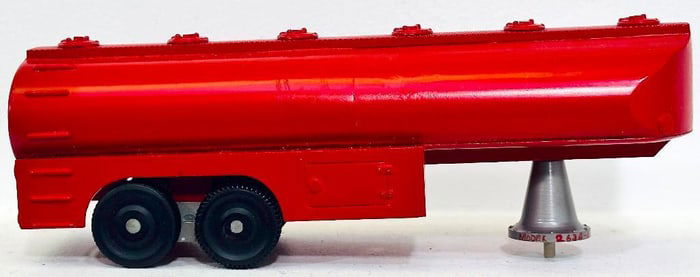 Marx Postwar O Gauge Tanker Trailer Truck Factory Prototype