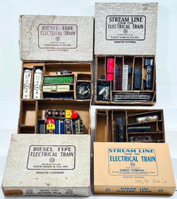 Marx Postwar O Gauge No.1940/41 Freight Set/24512 Freight Set/No. 29542 Freight Set/No. 8842 Freight