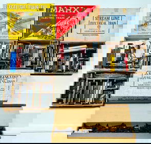 Marx Postwar O Gauge Four (4) Assorted Sets and Trestle Set