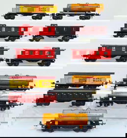 Lionel Prewar O Gauge Eleven (11) Assorted Freight Cars