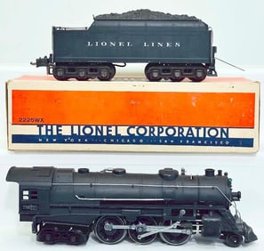 Lionel Prewar O Gauge 226E Steam Locomotive and 2226WX Tender