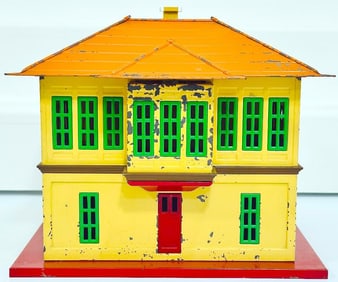 Lionel Prewar 437 Switch Tower with RARE orange roof