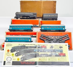 Lionel Postwar O Gauge Outfit No. 1432W Passenger Set Boxed