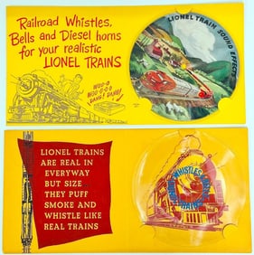 Lionel Postwar Record Lionel Trains Sound Effects and Whistling Noises