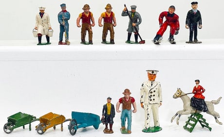 Unknown Manufacturer Assorted Metal Figures