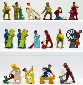 Manoil Happy Family Assorted Metal Figures